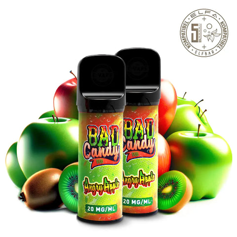 Bad Candy Pods für ELFA - Angry Apple 2 x 2ml 20mg/ml Nikotin