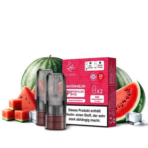 Elfbar Mate 500 2x Watermelon 20mg Pod
