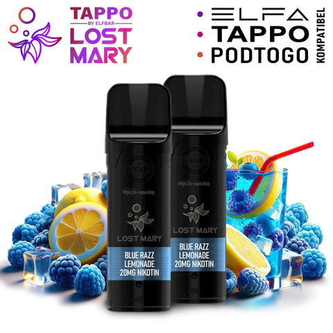 ELFA TAPPO Pods Blue Razz Lemonade