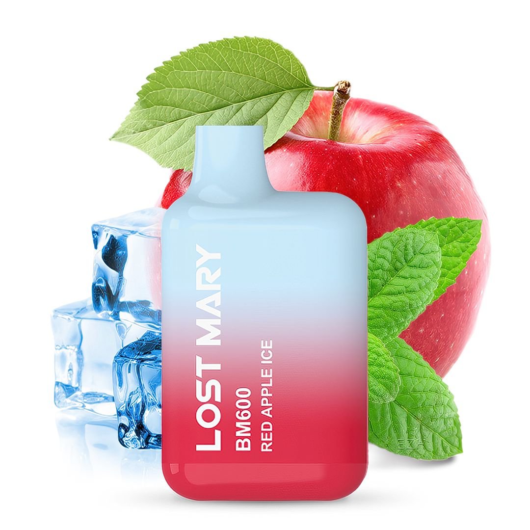 Lost Mary BM600 by Elfbar Red Apple Ice 20 mg - Elfbar600.bayern